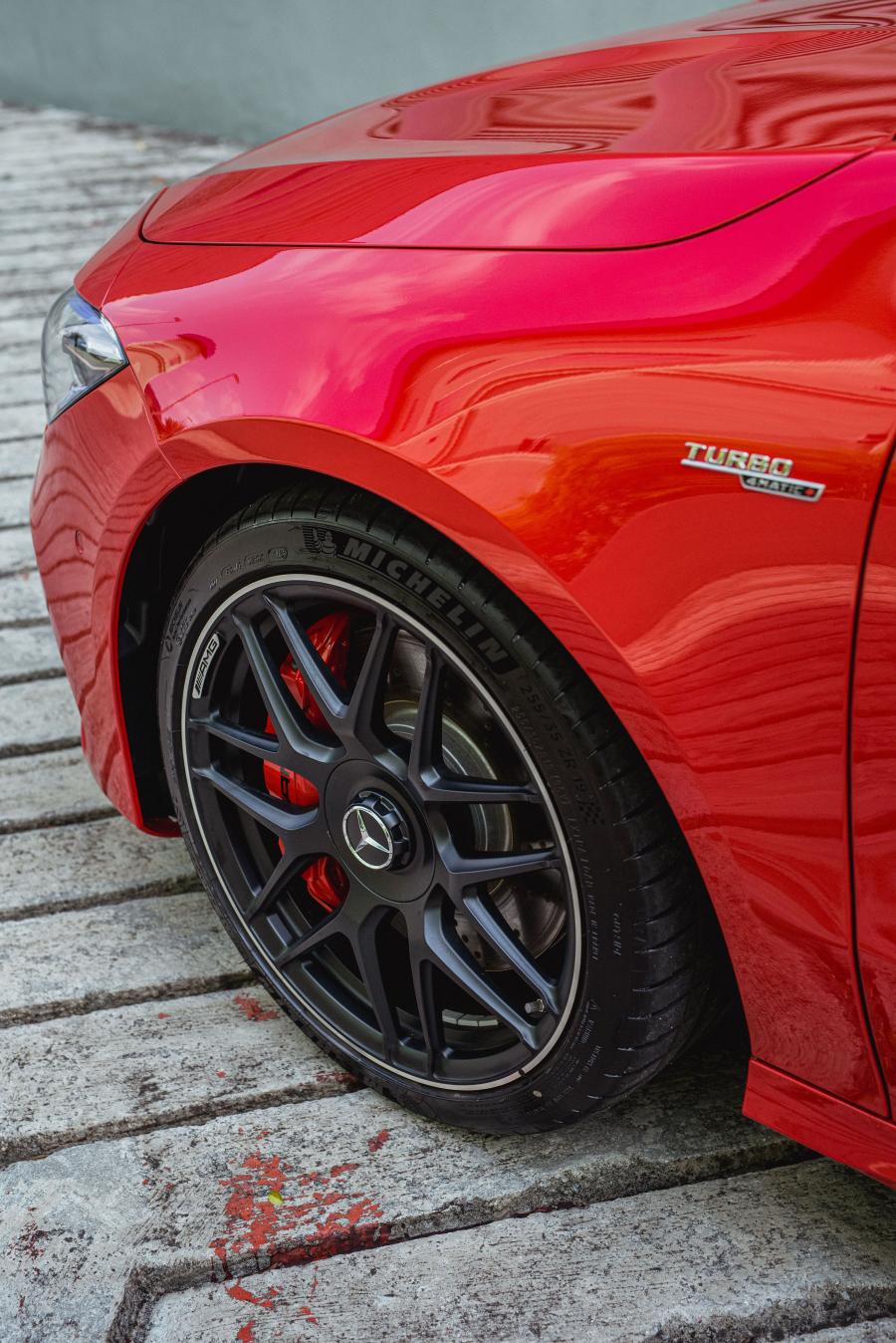 Колеса Mercedes-AMG CLA45 S 4Matic+ (C118) 2019 года  (JP) (фото 37 из 41)